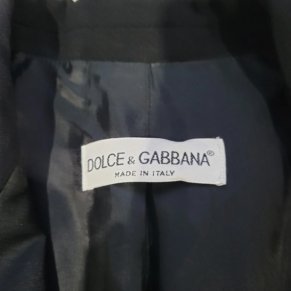 Dolce & Gabbana Womens Vintage Tailcoat Jacket - Picture 6 of 15